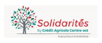 Logo Fondation Solidarités by Crédit Agricole Centre-Est 