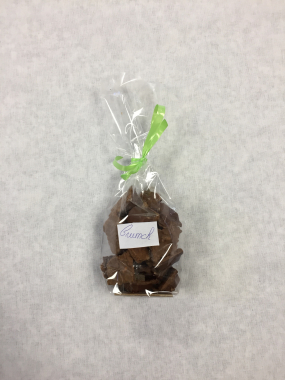 Morceaux de tablettes crunch 