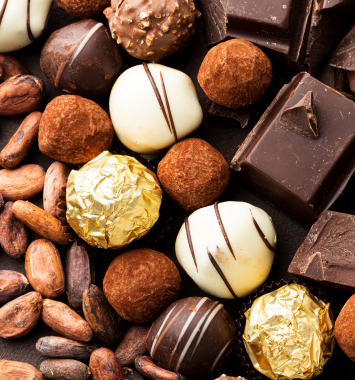 Sachet de chocolats